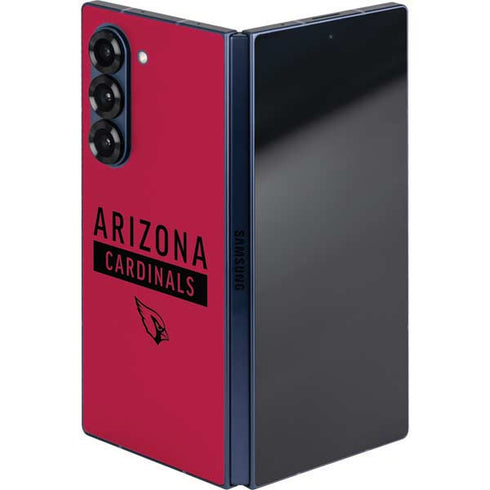 NFL Arizona Cardinals Red Performance Series Galaxy Z Fold6 Skin