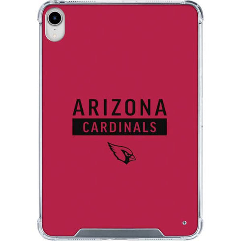 NFL Arizona Cardinals Red Performance Series iPad 11th Gen (2025) Clear Case