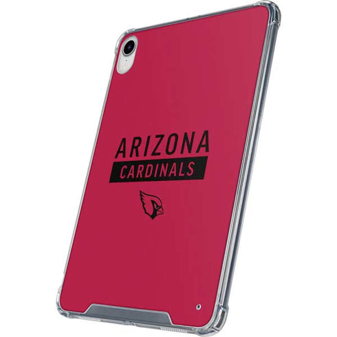 NFL Arizona Cardinals Red Performance Series iPad 11th Gen (2025) Clear Case