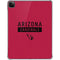 NFL Arizona Cardinals Red Performance Series iPad Pro 11in (2024) Clear Case