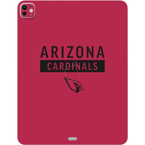 NFL Arizona Cardinals Red Performance Series iPad Pro 13in M4 (2024) Skin