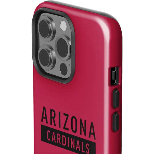 NFL Arizona Cardinals Red Performance Series iPhone 15 Pro Impact Case