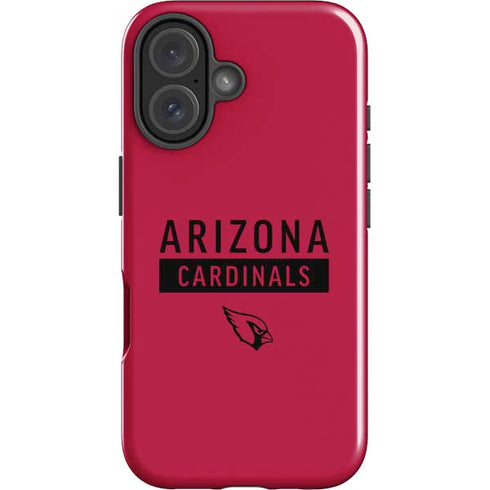 NFL Arizona Cardinals Red Performance Series iPhone 16 Impact Case