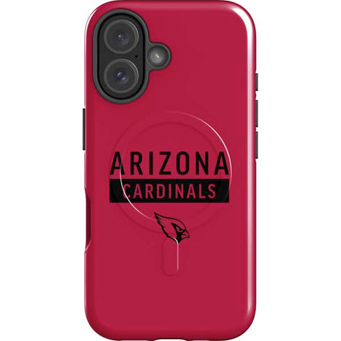 NFL Arizona Cardinals Red Performance Series iPhone 16 Magsafe Impact Case