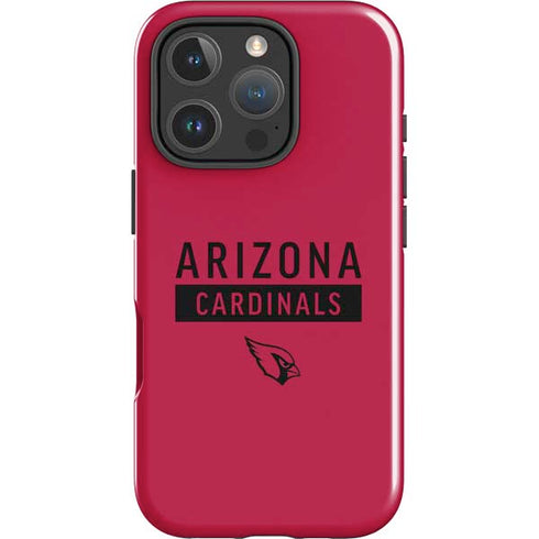 NFL Arizona Cardinals Red Performance Series iPhone 16 Pro Impact Case