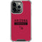 NFL Arizona Cardinals Red Performance Series iPhone 16 Pro Max Clear Case