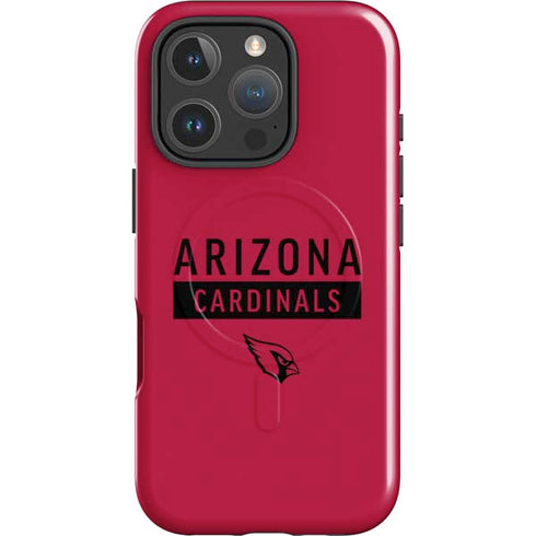 NFL Arizona Cardinals Red Performance Series iPhone 16 Pro Max Magsafe Impact Case