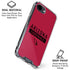 NFL Arizona Cardinals Red Performance Series iPhone 16e Clear Case