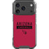 NFL Arizona Cardinals Red Performance Series iPhone 18 Pro Clear Case