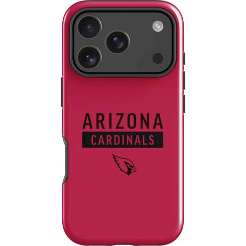 NFL Arizona Cardinals Red Performance Series iPhone 18 Pro Impact Case