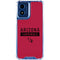 NFL Arizona Cardinals Red Performance Series Moto G 5G (2024) Clear Case