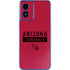 NFL Arizona Cardinals Red Performance Series Moto G Play 4G (2024) Skin
