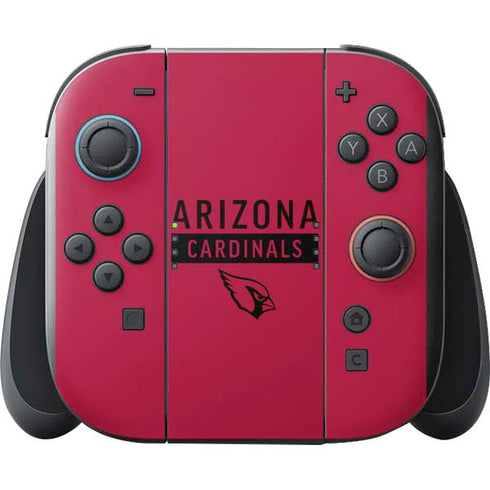 NFL Arizona Cardinals Red Performance Series Nintendo Switch 2 (2025) with Joy-Con Skin