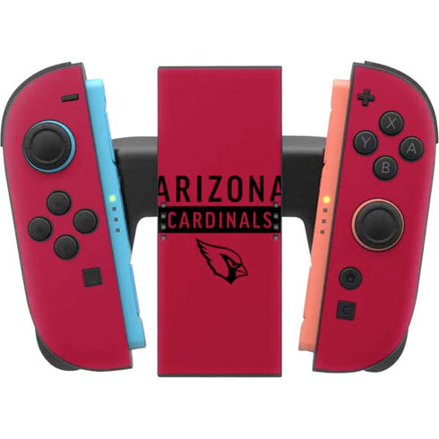 NFL Arizona Cardinals Red Performance Series Nintendo Switch 2 (2025) Joy-Con Controller Skin