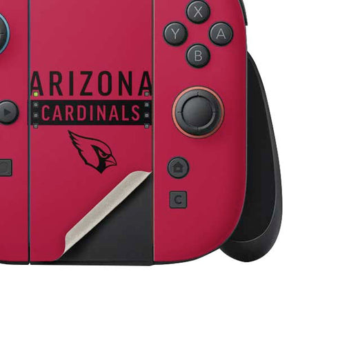 NFL Arizona Cardinals Red Performance Series Nintendo Switch 2 (2025) Joy-Con Controller Skin
