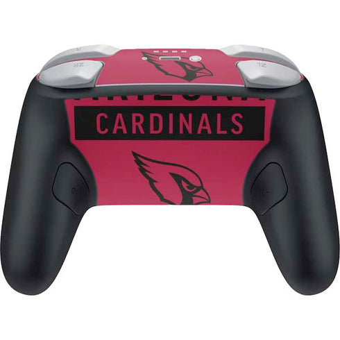 NFL Arizona Cardinals Red Performance Series Nintendo Switch 2 (2025) Pro Controller Skin