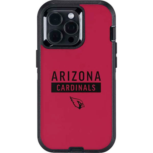NFL Arizona Cardinals Red Performance Series Otterbox Defender iPhone Skin