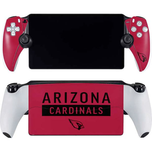 NFL Arizona Cardinals Red Performance Series PlayStation Portal Remote Player Skin