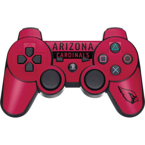 NFL Arizona Cardinals Red Performance Series PS3 Dual Shock wireless controller Skin