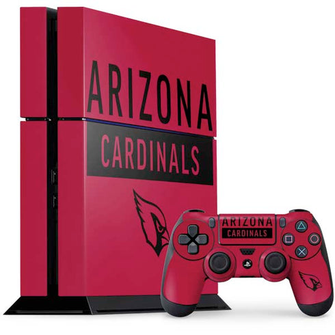 NFL Arizona Cardinals Red Performance Series PlayStation PS4 Skins