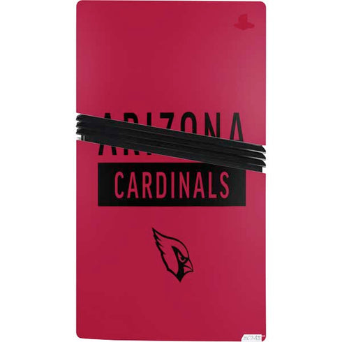 NFL Arizona Cardinals Red Performance Series PS5 Pro Bundle Skin
