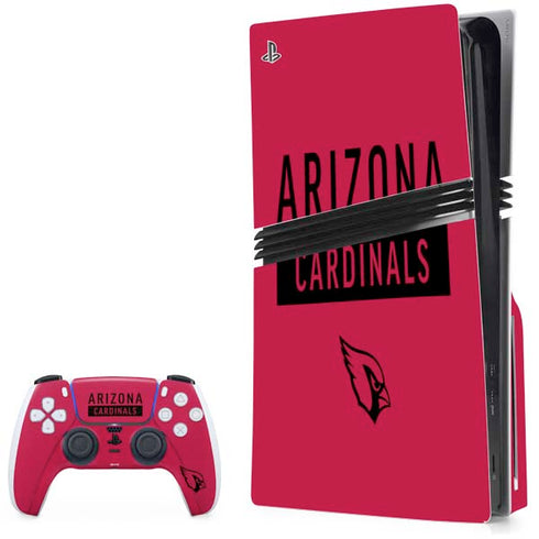 NFL Arizona Cardinals Red Performance Series PlayStation PS5 Skins