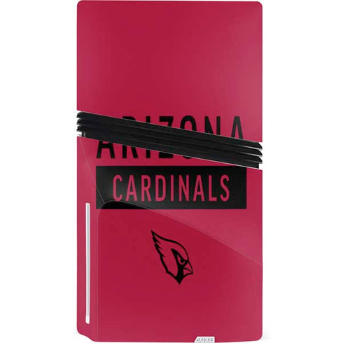 NFL Arizona Cardinals Red Performance Series PS5 Pro Disk Bundle Skin