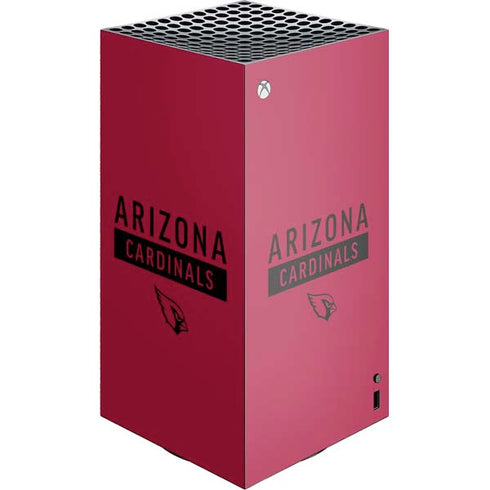 NFL Arizona Cardinals Red Performance Series XBox Series X Digital Edition Console Skin