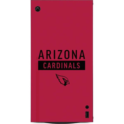 NFL Arizona Cardinals Red Performance Series XBox Series X Digital Edition Console Skin