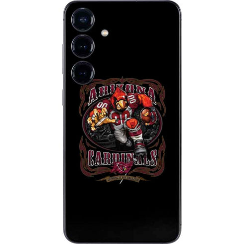 Liquid Blue NFL Arizona Cardinals Running Back Galaxy S25 Plus Skin