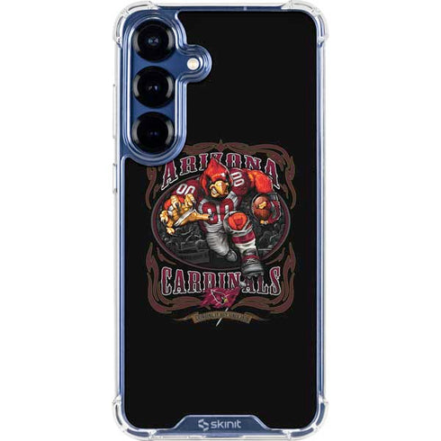 Liquid Blue NFL Arizona Cardinals Running Back Galaxy S25 Clear Case