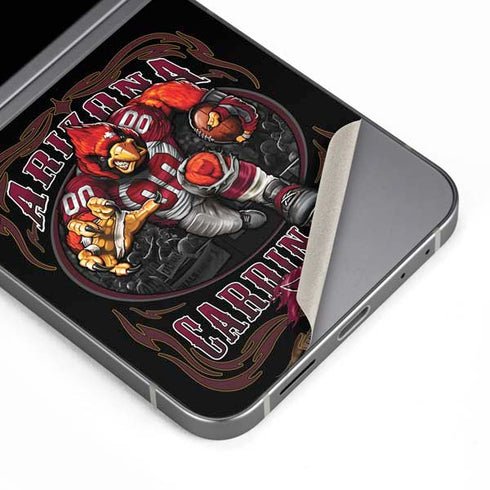 Liquid Blue NFL Arizona Cardinals Running Back Galaxy Z Flip6 Skin