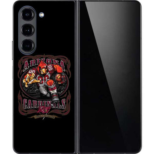 Liquid Blue NFL Arizona Cardinals Running Back Galaxy Z Fold5 5G Skin