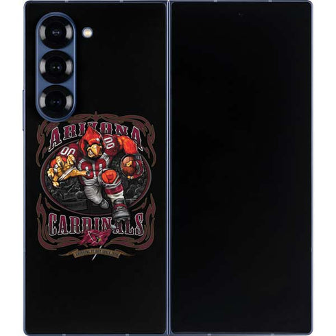Liquid Blue NFL Arizona Cardinals Running Back Galaxy Z Fold6 Skin