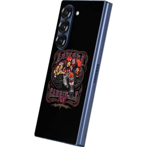 Liquid Blue NFL Arizona Cardinals Running Back Galaxy Z Fold6 Skin