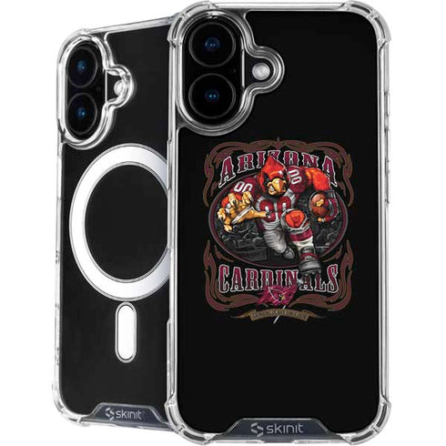 Liquid Blue NFL Arizona Cardinals Running Back iPhone 16 MagSafe Case