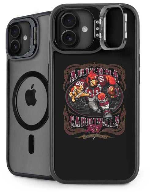 Liquid Blue NFL Arizona Cardinals Running Back iPhone 16 Plus Kickstand Case