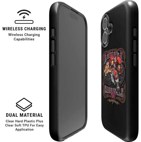 Liquid Blue NFL Arizona Cardinals Running Back iPhone 16 Plus Magsafe Impact Case