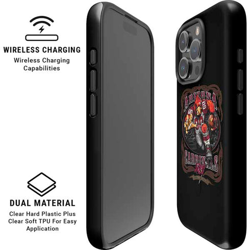 Liquid Blue NFL Arizona Cardinals Running Back iPhone 16 Pro Max Magsafe Impact Case