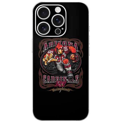 Liquid Blue NFL Arizona Cardinals Running Back iPhone 16 Pro Skin