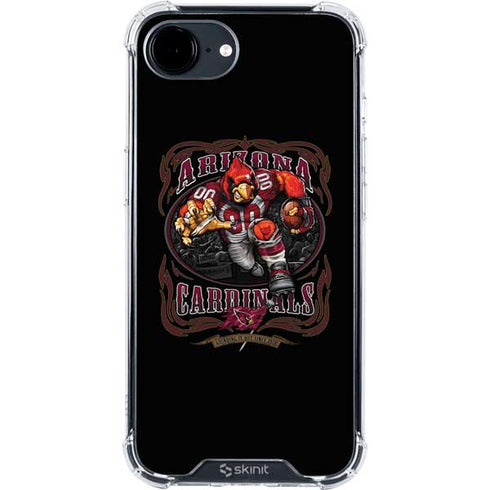Liquid Blue NFL Arizona Cardinals Running Back iPhone 16e Clear Case
