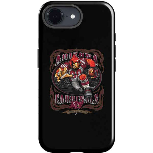 Liquid Blue NFL Arizona Cardinals Running Back iPhone 16e Impact Case