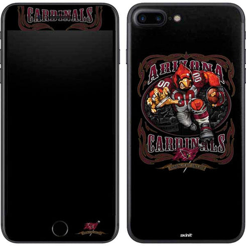 Liquid Blue NFL Arizona Cardinals Running Back iPhone 8 Plus Skin