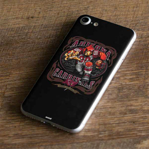 Liquid Blue NFL Arizona Cardinals Running Back iPhone 8 Skin