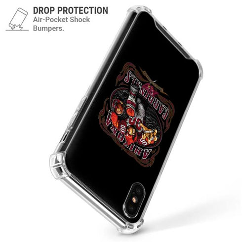 Liquid Blue NFL Arizona Cardinals Running Back iPhone X/XS Clear Case