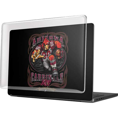 Liquid Blue NFL Arizona Cardinals Running Back MacBook Pro 14in (2021-24) Case plus Skin