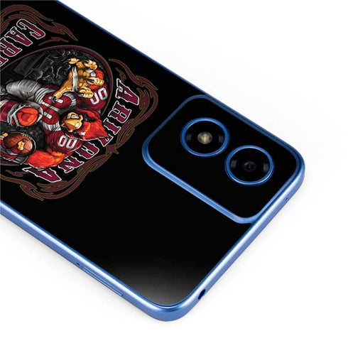 Liquid Blue NFL Arizona Cardinals Running Back Moto G Play 4G (2024) Skin
