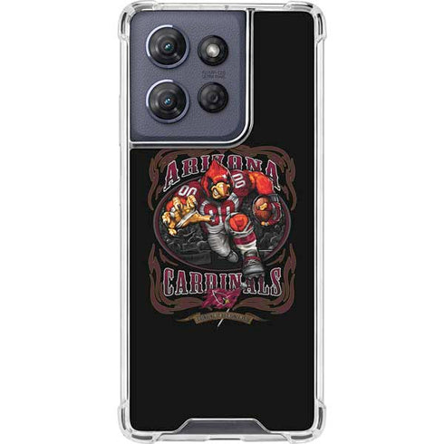 Liquid Blue NFL Arizona Cardinals Running Back Moto G Power 5G (2025) Clear Case