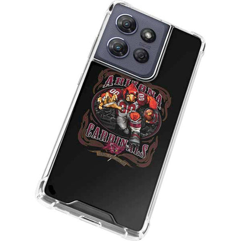 Liquid Blue NFL Arizona Cardinals Running Back Moto G Power 5G (2025) Clear Case