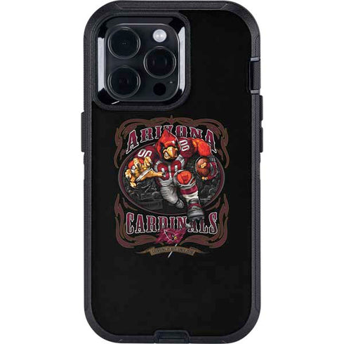 Liquid Blue NFL Arizona Cardinals Running Back Otterbox Defender iPhone Skin